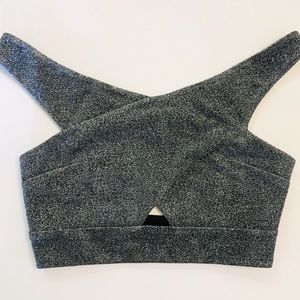 Express Glitter Crop Top